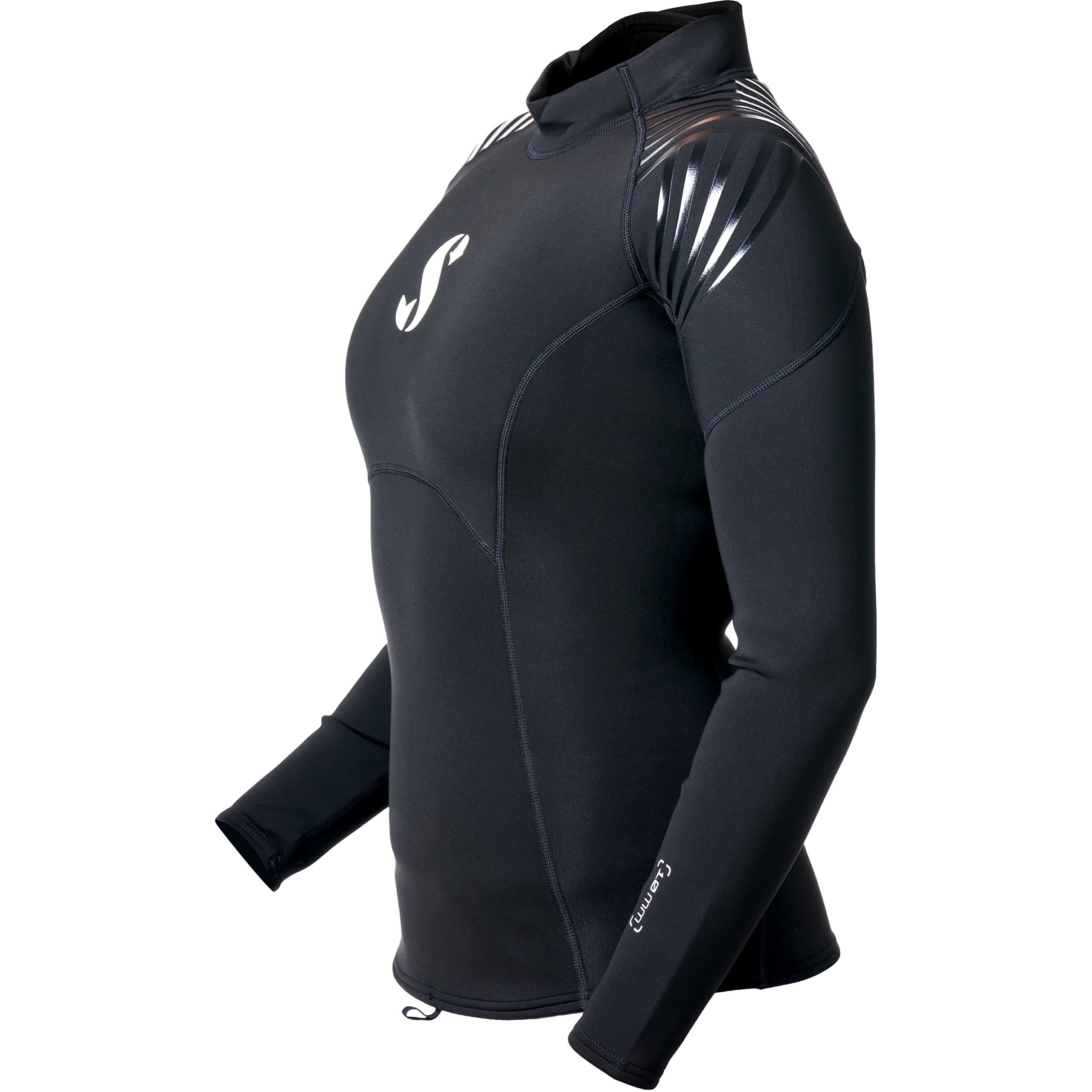 SCUBAPRO Women's Definition Top, Long Sleeve Wetsuit, 1mm (XS